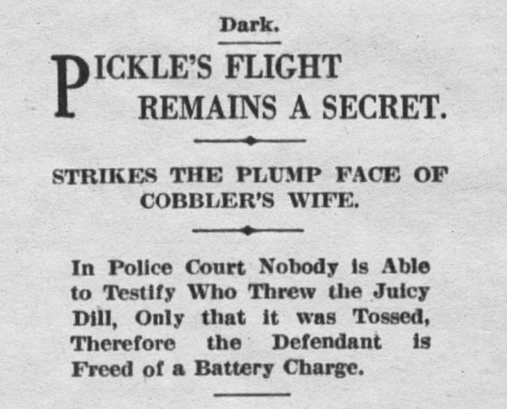 Hilarious Vintage Newspaper Clippings