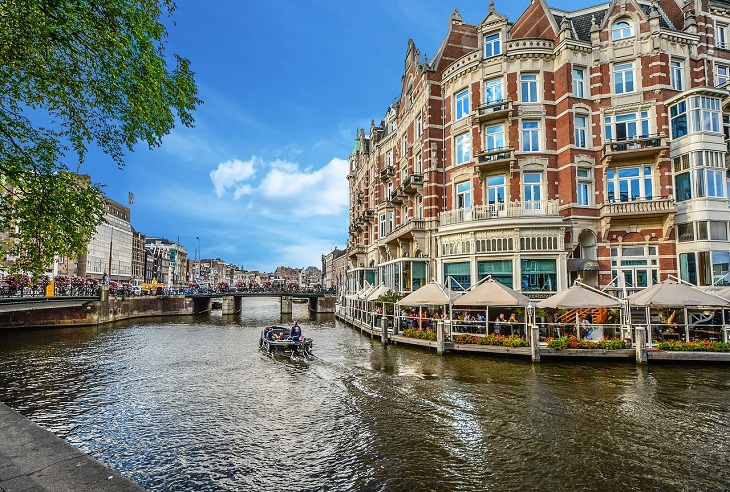 North Holland itinerary: canals in Amsterdam