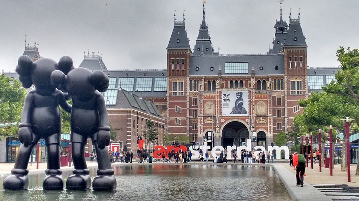 North Holland itinerary: Rijksmuseum building in Amsterdam