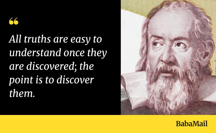  Quotes From Galileo Galilei