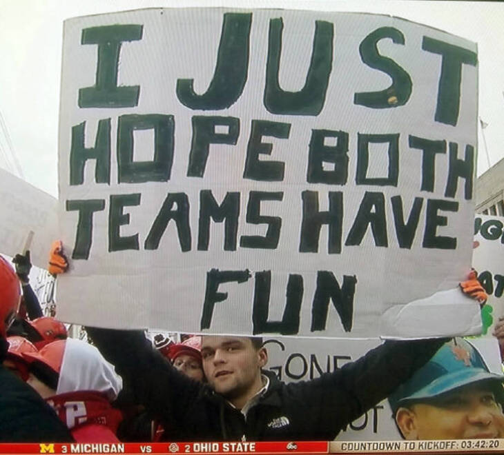 Sports Fans Signs