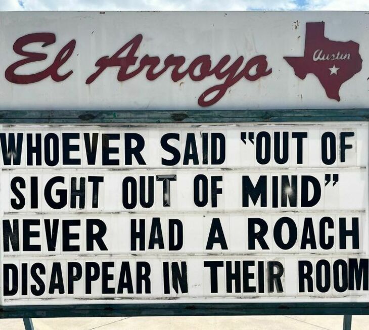 Funny Restaurant Signs 