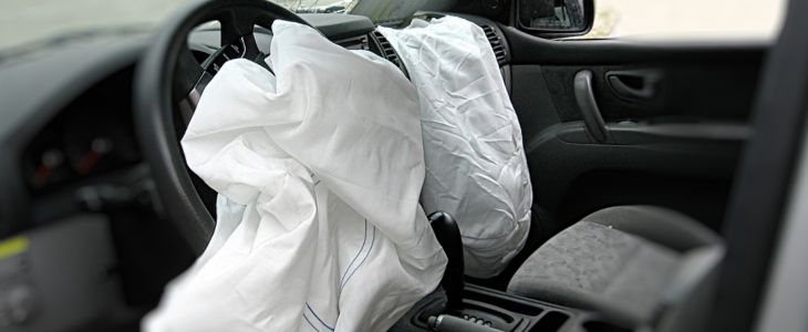 Coisas perigosas para os pulmões: Airbags