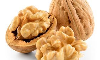 Childhood and chocolate test: walnuts