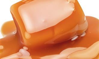 Childhood and chocolate test: caramel