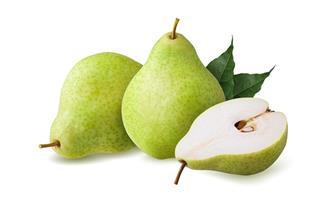 Childhood and chocolate test: pear