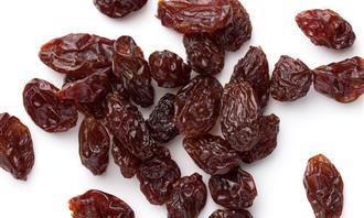Childhood and chocolate test: raisins