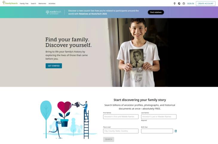  Free Ancestry Sites