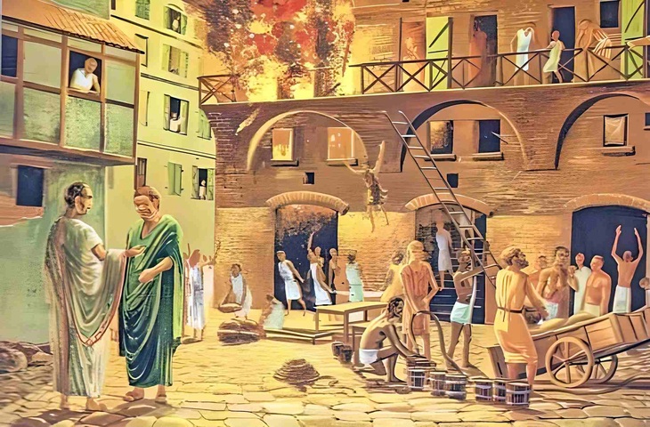 Illustrations of Roman life