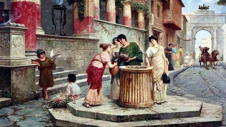 Illustrations of Roman life