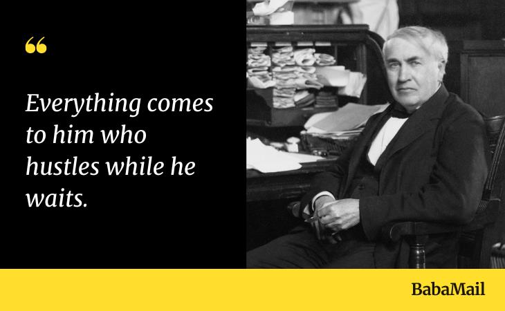 Thomas Edison’s quotes