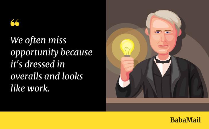 Thomas Edison’s quotes