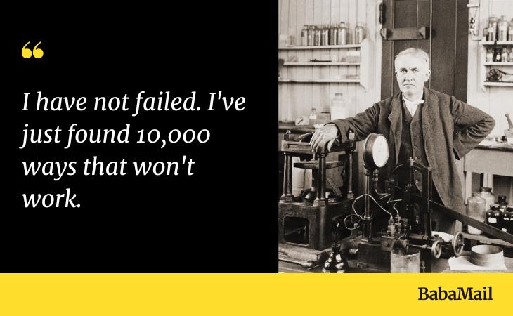 Thomas Edison’s quotes