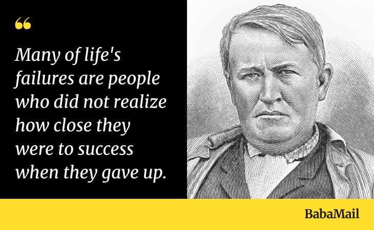 Thomas Edison’s quotes