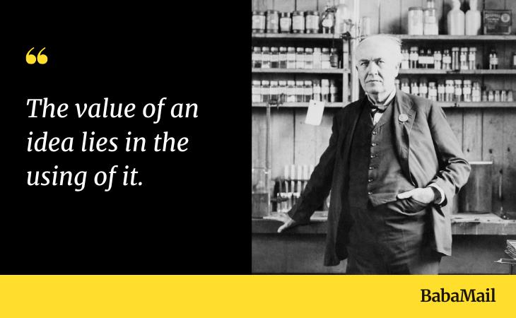 Thomas Edison’s quotes