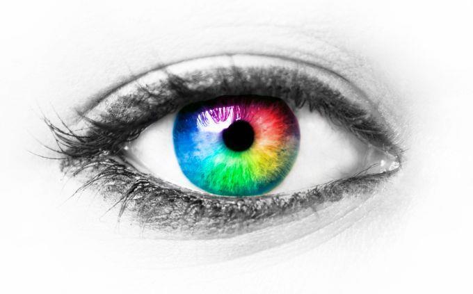 Trussia World Life: Eye with Colorful Pupil