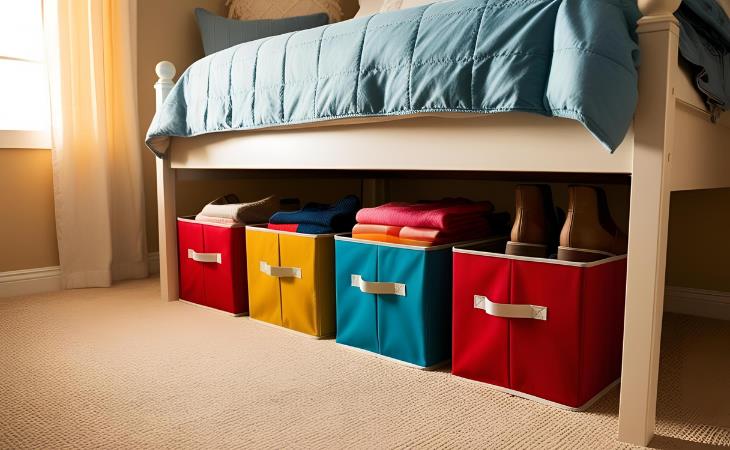 Hidden Home Spaces for Storage