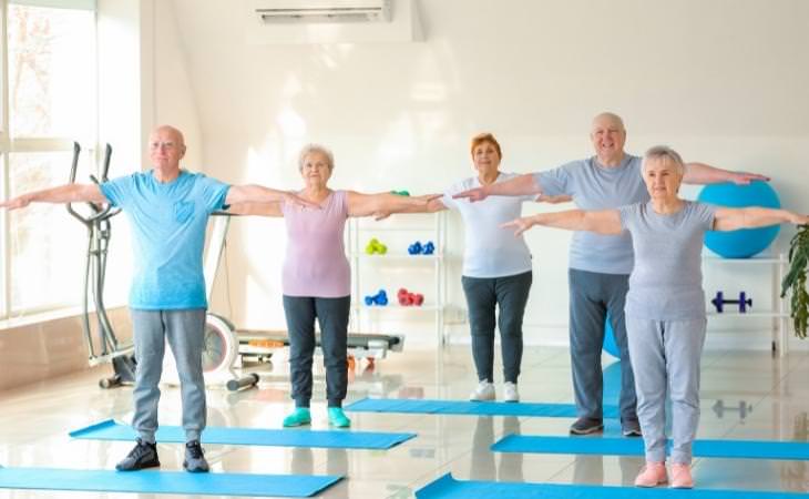 Study on excessive fatigue and mortality: Older adults exercising