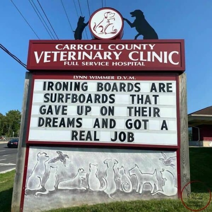 Funniest Vet Signs 