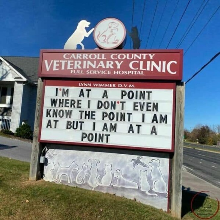 Funniest Vet Signs 