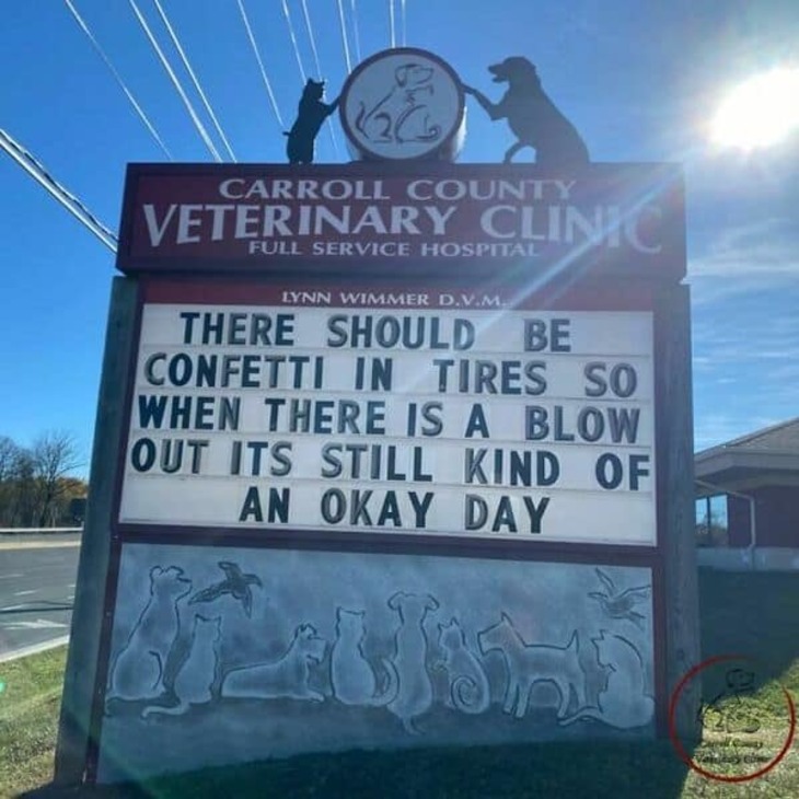Funniest Vet Signs 