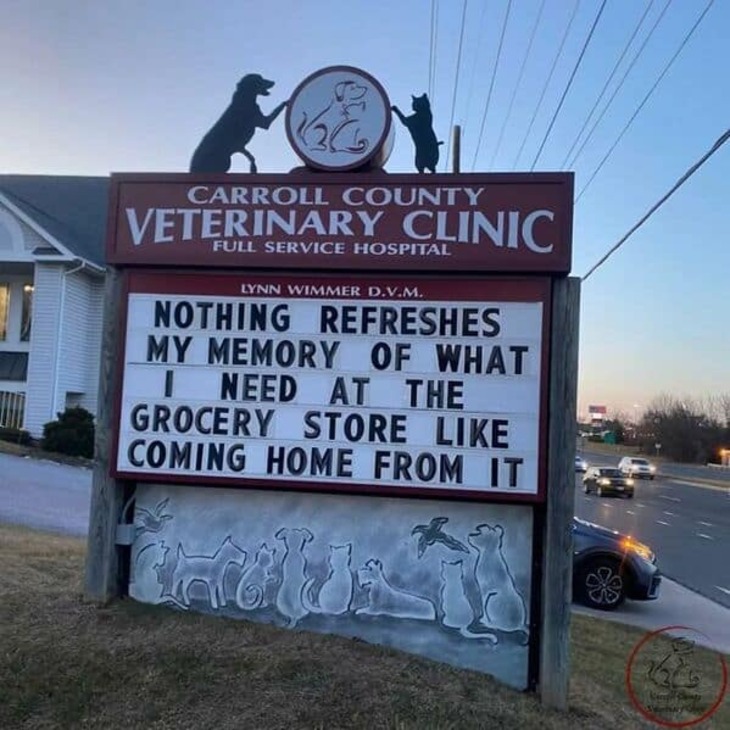 Funniest Vet Signs 
