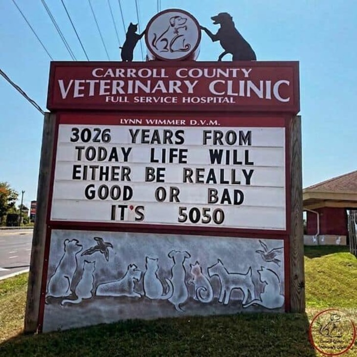 Funniest Vet Signs 