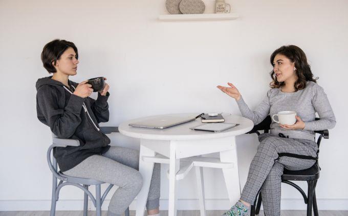 What is your communication style: two women talk about coffee