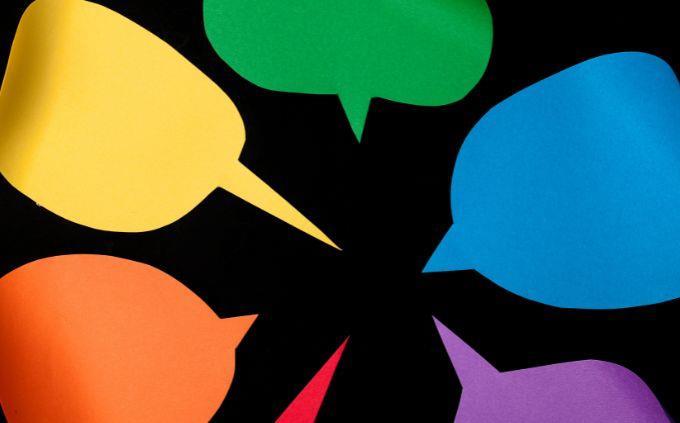 What is your communication style: speech bubbles