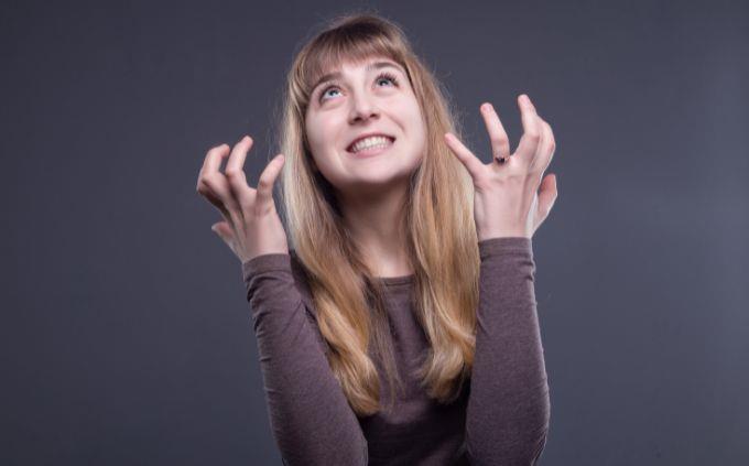 Which animal wakes up in you when you attack you: a frustrated woman