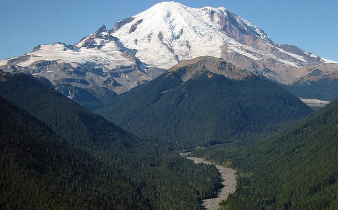 Trivia Places in the world: Mount Rainier