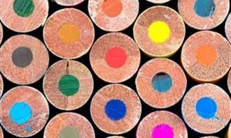 Find the differences: colored pencils