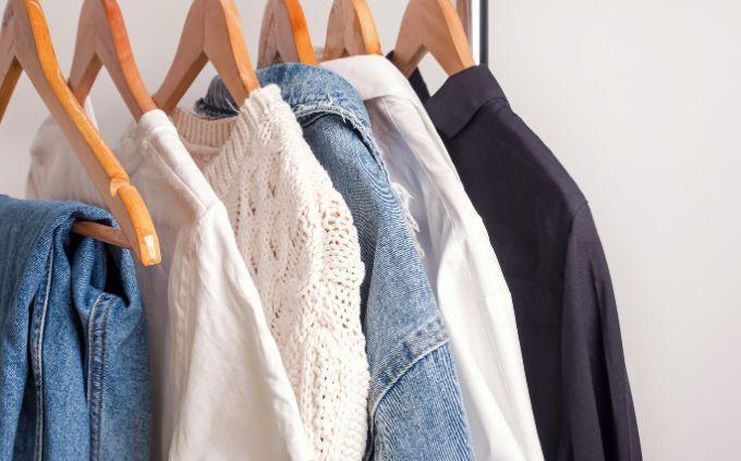 Which social network is suitable for your personality: clothes on racks