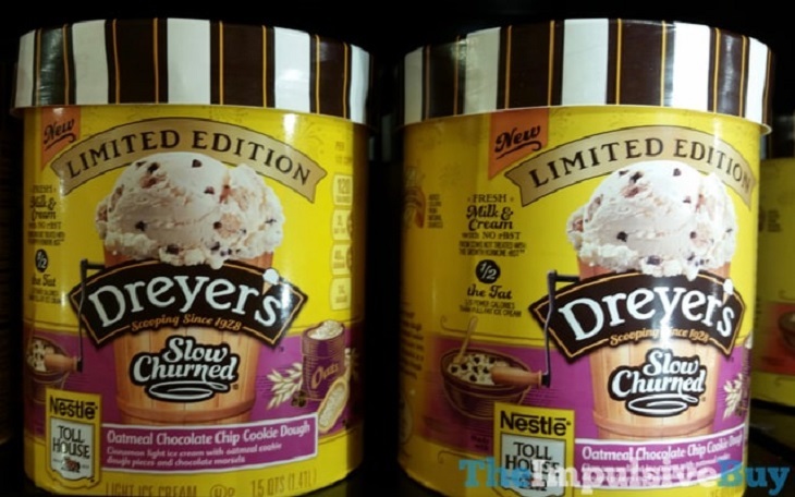 Foods to avoid giving children: Two containers of vanilla sprinkle ice cream