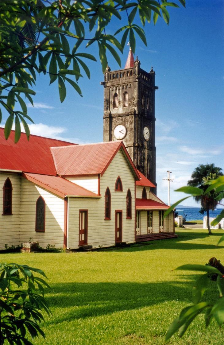 Recommended places in Fiji: Church in Ovalau