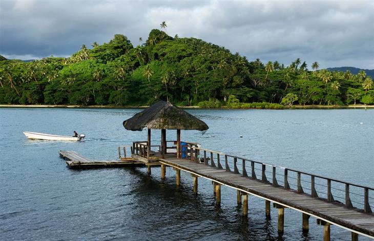 Recommended places in Fiji: Savusavu Pier
