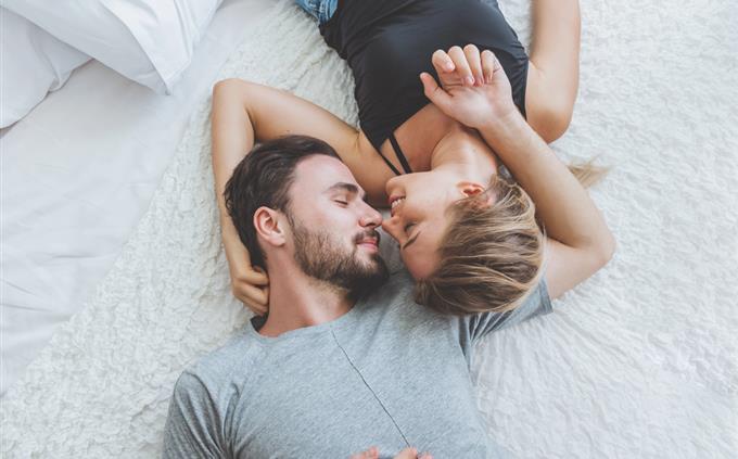 Do you fall in love quickly? A pair of embracing