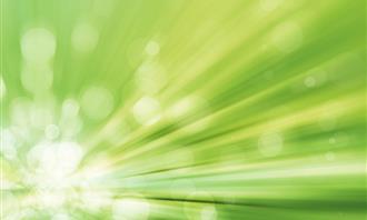 Do you fall in love quickly? A green -colored -colored painting