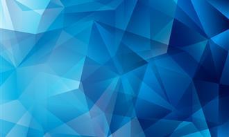 Do you fall in love quickly? Azure -colored abstract painting