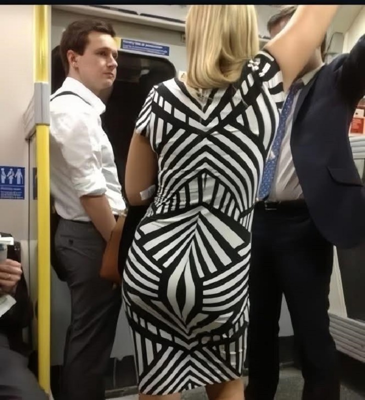 Failed designs and funny signs: Dress with a funny design