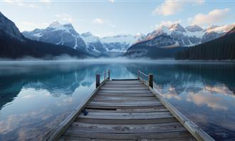 Artificial Intelligence Photo Test: Pier