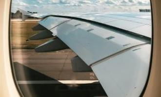 Artificial Intelligence Photo Test: A plane window