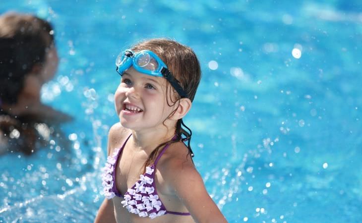 Pool Safety: Girl in Pool