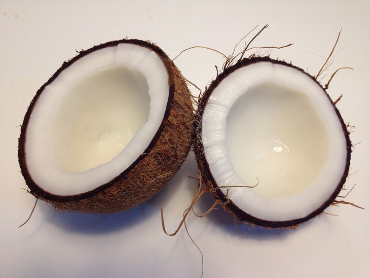 Coffee Upgrades: A coconut split in half