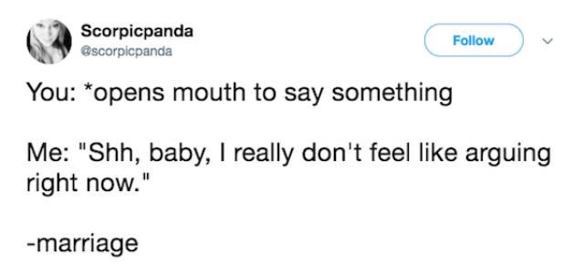 marriage funny tweets