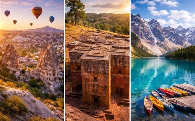 World Geography Test: Places in Turkey, Ethiopia and Canada