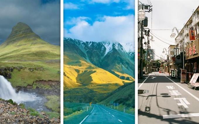World Geography Test: Places in Iceland, Japan and New Zealand