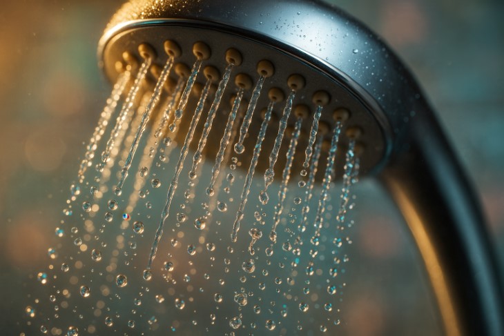cleaning showerhead