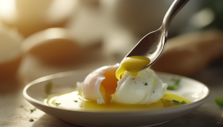 Poached egg trick