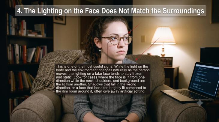how to identify an AI video